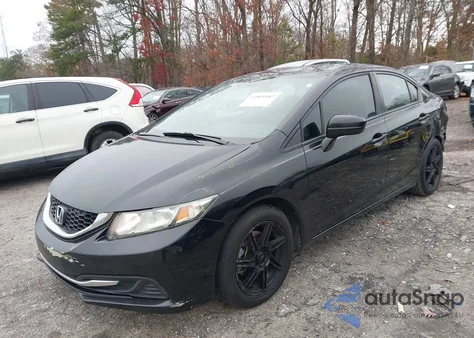 2015 Honda Civic Ex from USA, damaged, VIN 19XFB2F87FE093600